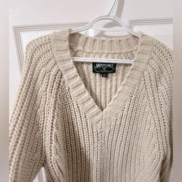 AEO Cable-knit Oversized Sweater - Picture 4 of 4